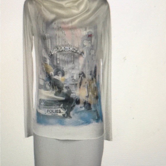 Long sleeve white tshirt S - Picture 3 of 10